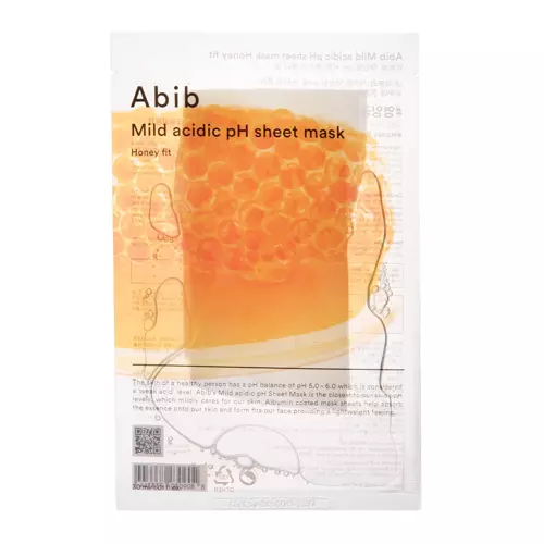 Abib - Mild Acidic pH Sheet Mask Honey Fit - Hydratační a zklidňující plátýnková maska - 30 ml