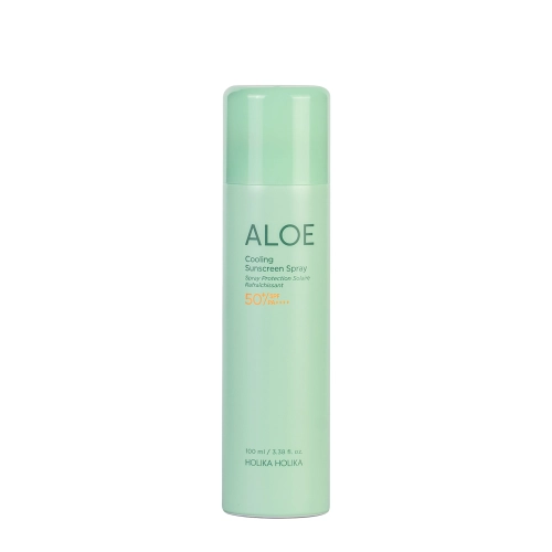 Holika Holika - Aloe Ice Cooling Sun Spray SPF50+/PA++++ - Chladivý sprej s ochranným faktorem - 100 ml
