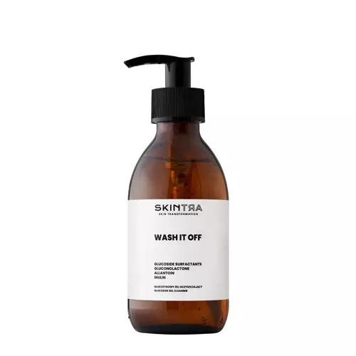 SkinTra - Wash It Off - Glukosidový čisticí gel - 200 ml