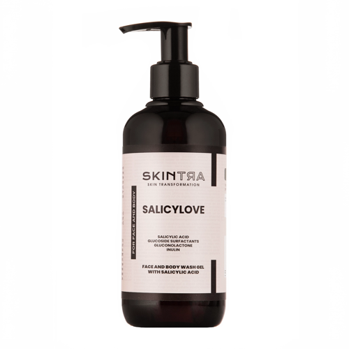 SkinTra - Salicylove - Čisticí gel na obličej a tělo s kyselinou salicylovou - 250 ml