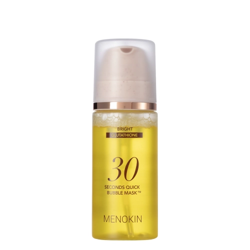 MENOKIN - 30 Seconds Quick Bubble Mask Bright - Rozjasňující pěnová maska na obličej - 95 ml