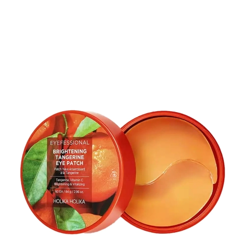 Holika Holika - Eyefessional Brightening Tangerine Eye Patch - Hydrogelové náplasti pod oči - 60 ks / 84 g