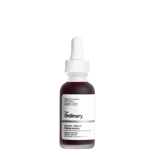 The Ordinary - AHA 30% + BHA 2% Peeling Solution - Kyselinový peeling - AHA 30 % + BHA 2 % - 30 ml